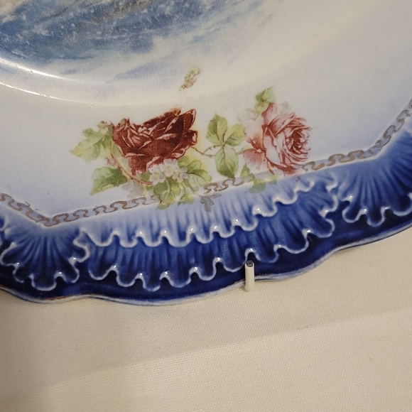 ❤ ANTIQUE PORCELAIN PLATE - Picture 9 of 15
